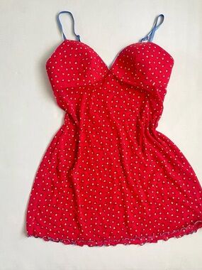 Vintage Y2K Victoria’s Secret mesh floral dress